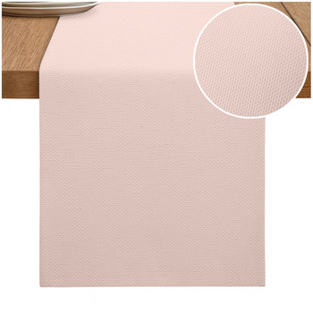 Glatter Tischläufer ROSA 40x275 cm