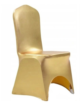 Bankett-Stuhlhussen, elastisch, premium, GOLD