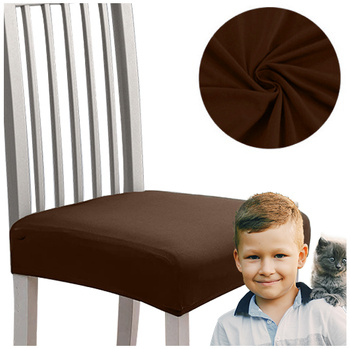 Stuhlsitzbezug Glatter Braun