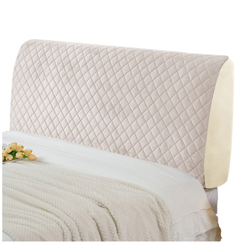 Kopfteilbezug für Bett, cremefarben, 180x50 cm