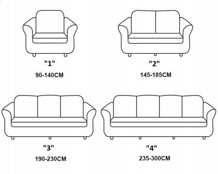 Sofabezug Schlafsofa 2 Personen grau Velours