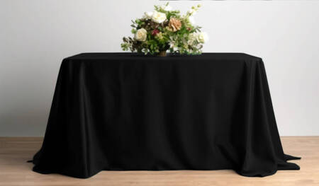 bLACK Tischtuch Tisch 140x240cm