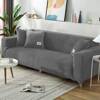 Sofabezug Schlafsofa 2 Personen grau Velours