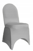 Bankett-Stuhlhussen, elastisch, standard, grau