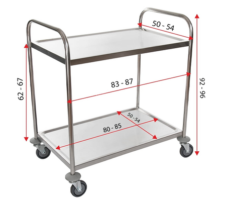 TISCHDECKE, BEZUG FÜR KELLNERWAGEN 85CM
