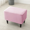 Veloursbezug Für Fußbank, Pouf, Rosa