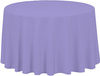 Runde Tischdecke NACH MAß – Farbe LAVENDEL