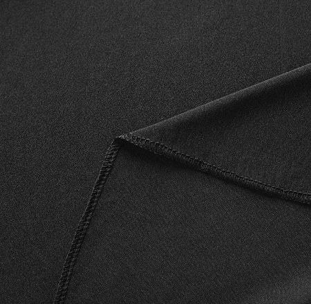 Tischtuch Rechteckig 180cm Mit Sockel, Schabracke, Schwarz