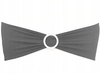 Graues elastisches Stuhlband
