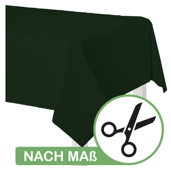 Rechteckige Tischdecke NACH MAß – Farbe GRÜN