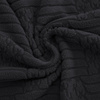 STUHLHUSSE geprägte Rauten Jacquard DICK SCHWARZ