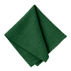 Musselin-Servietten, Dunkelgrün 45x45 cm