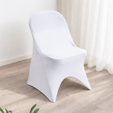 HUSSE Banketthusse WEISS für KLAPPSTUHL CATERING Kommunion