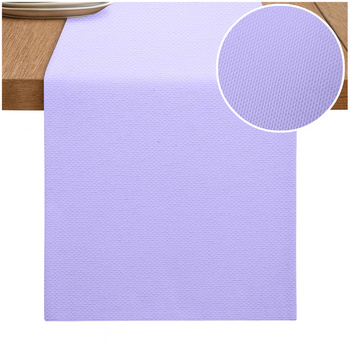 Glatter Tischläufer LAVENDEL 40x275 cm