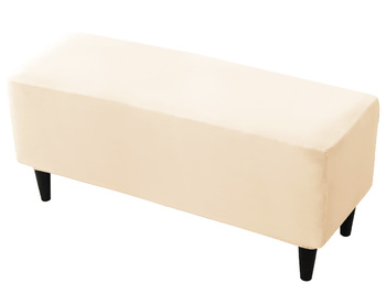 Bezug für DOPPELHOCKER PUFF ECRU