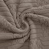STUHLHUSSE geprägte Rauten Jacquard DICK BEIGE CAPPUCCINO