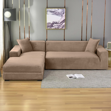 Sofa, 4-sitzer-Sofa, 235-300 cm lang CAPPUCCINO