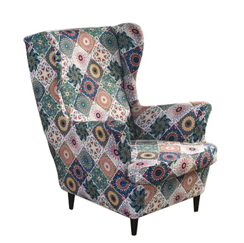 Bezug für Ohrensessel mit Mandala-Muster