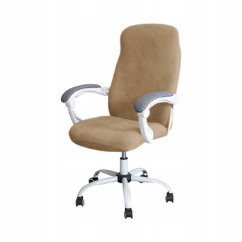 Sesselbezug Drehsessel Braun Velours Büro