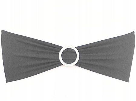 Graues elastisches Stuhlband