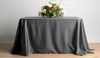 tischtuch DARK GREY Tisch 230x230cm