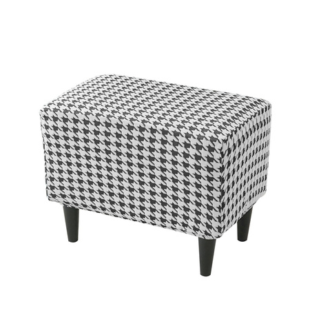 BEZUG für POUF / FUSSSTÜTZE JACQUARD HAHNENTRITT
