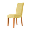 STUHLHUSSE VELVET Gelb