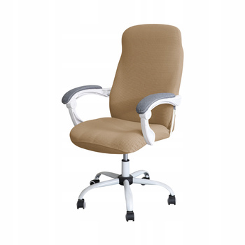 BEZUG FÜR DREHSTUHL AUS JACQUARD, KAFFEE, BÜROSTUHL