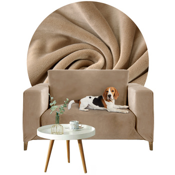 Bezug für ein Sofa, 1-sitzer-Sofa, 90-140 cm lang CAPPUCCINO