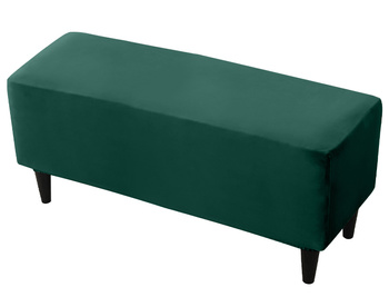 Bezug für DOPPELHOCKER PUFF DUNKELGRÜN