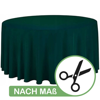 Runde Tischdecke NACH MAß – Farbe GRÜN