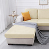 Sofa sitzkissenbezug, Velours, Creme, 80-100 cm
