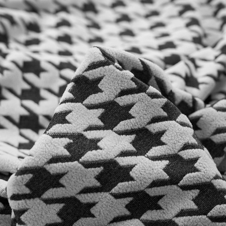 BEZUG für POUF / FUSSSTÜTZE JACQUARD HAHNENTRITT