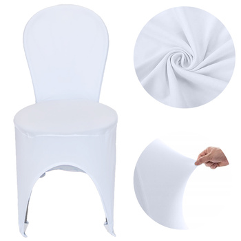 HUSSE Banketthusse WEISS für kleine TULPENSTÜHLE VENUS