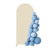 Bezug für Ballonbogen – Metallgestell Fotowand 120x220 cm – Champagnerfarben