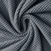 Stuhlbezug dicker Jacquard dunkelgrau Größe. L LARGE HIGH BACK 70cm