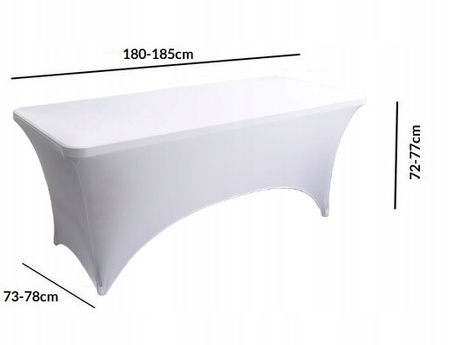 Bankett-Catering-Tischdecke 180x76 cm