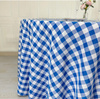 Tischdecke mit blauem Karo – nach Maß