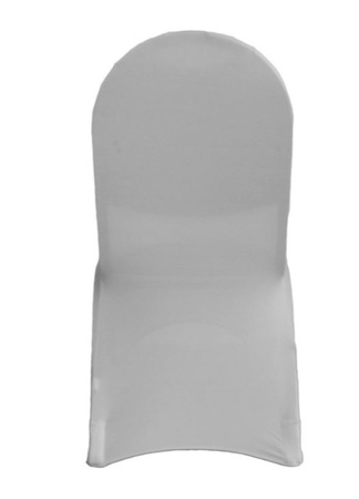 Bankett-Stuhlhussen, elastisch, standard, grau