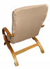 Sesselbezug FINKA beige dickes Velours