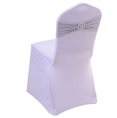 Graues elastisches Stuhlband