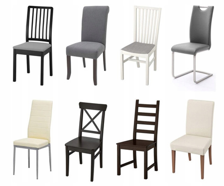 STUHLHUSSE VELVET CREME ECru