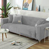 Bezug für ein Sofa, 4-Sitzer-Sofa, 235- 300 cm lang, hellgrau
