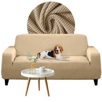 Bezug für ein Sofa, 2-sitzer-Sofa, 145-185 cm lang CAPPUCCINO
