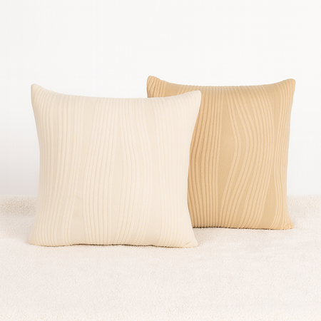 DEKOKISSENBEZUG – BEIGE / KAMEL