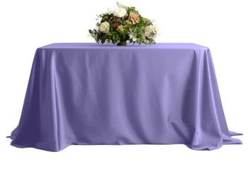 Lavendel Tischtuch 230x230cm Hochzeit Bankett