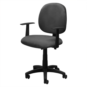 Zweiteiliger Smtbezug für Bürostuhl ISO, SCHWARZ