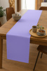 Glatter Tischläufer LAVENDEL 40x275 cm