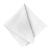 Weiße Musselin-Servietten 45x45 cm