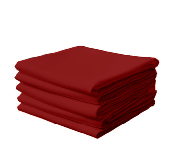 Rote Servietten 40x40 cm
